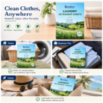 Laundry Detergent Sheets – Linen Scent – Premium Edition (60 Loads) 3