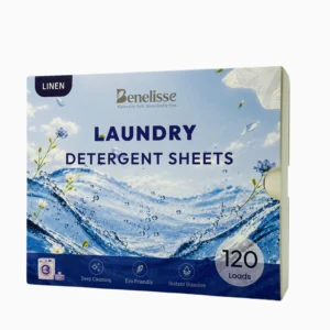 Laundry Detergent Sheets – Linen Scent (120 Loads)