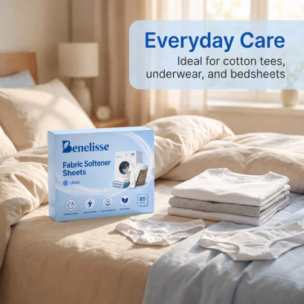 Fabric Softener Sheets – Linen( 80 Sheets ) 2